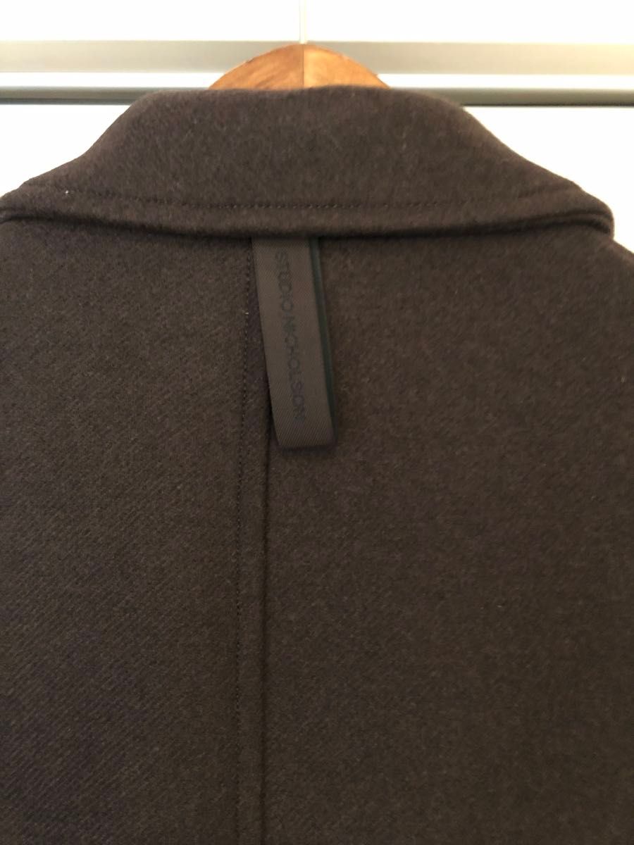 ZARA studio nicholson パッチ レザー コート Lサイズ ZARA studio nicholson パッチ レザー コート Lサイズ