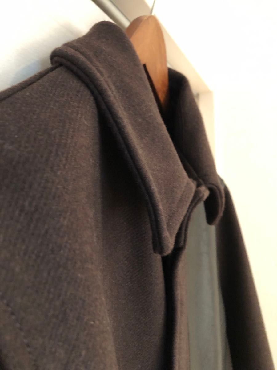 ZARA studio nicholson パッチ レザー コート Lサイズ ZARA studio nicholson パッチ レザー コート Lサイズ