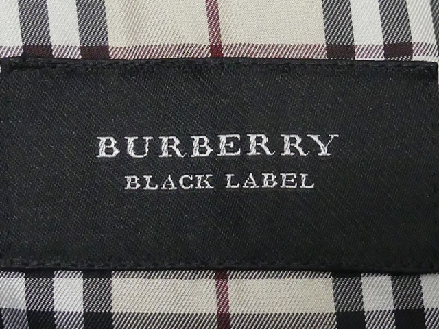 即決★BURBERRY BLACK LABEL★メンズS 廃版 テーラードジャケット バーバリーブラックレーベル 黒 コーデュロイ 三陽商会正規 チェック柄