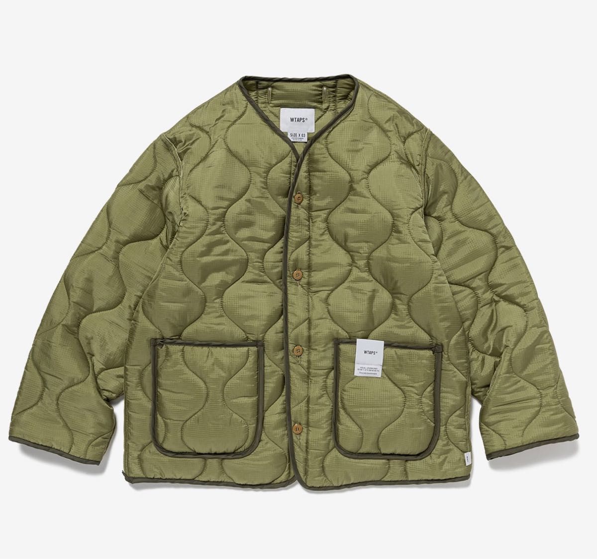 WLJ / JACKET / NYLON RIPSTOP VV / WTAPS / 241CWDT-JKM02 / L WLJ / JACKET / NYLON RIPSTOP VV / WTAPS / 241CWDT-JKM02 / L
