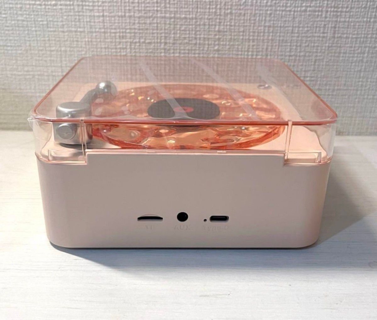 【国内正規総代理店アイテム】 新品未使用】Bluetooth付 スピーカー レコード ルームライト スピーカー・ウーファー