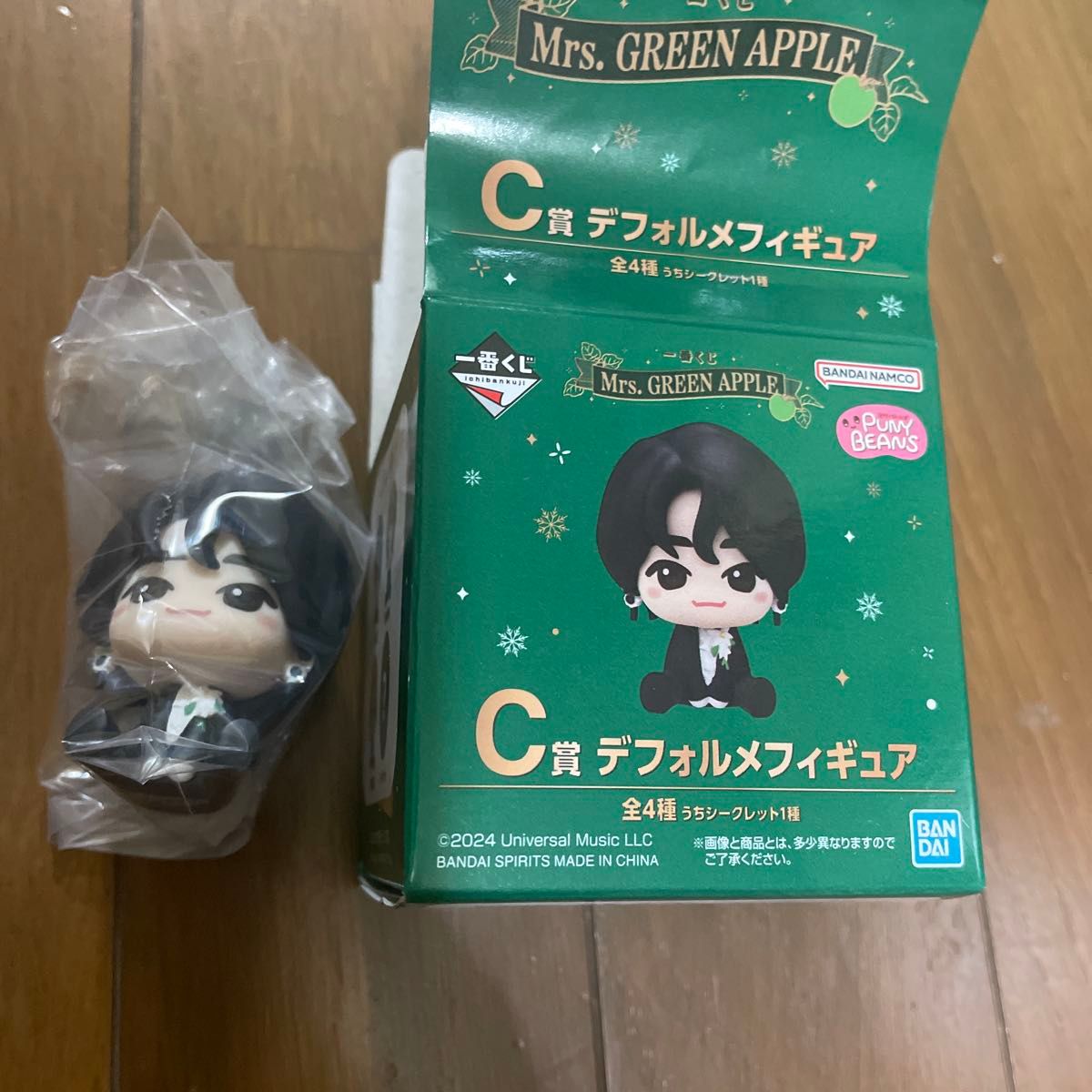 日本限定 Mrs.GREEN APPLE 3体セット デフォルメフィギュア C賞 日本限定 Mrs.GREEN APPLE 3体セット デフォルメフィギュア C賞