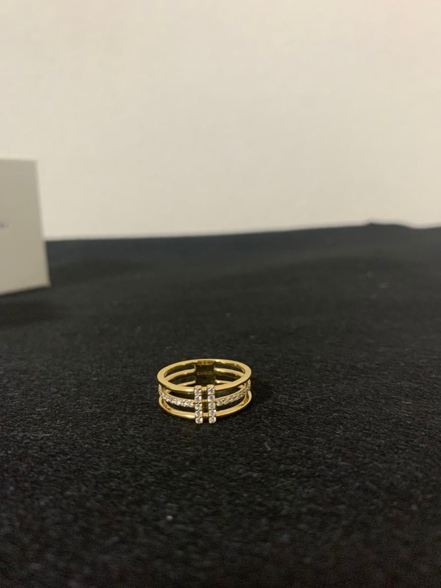ジュエリーツツミK18Gダイヤモンドリング13号美品｜Yahoo!フリマ