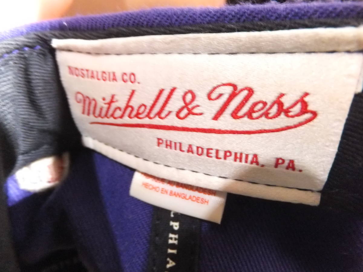 ②野球帽 Mitchell&Ness ミッチェルアンドネス　キャップ　cap サイズ７ぐらい??_画像3