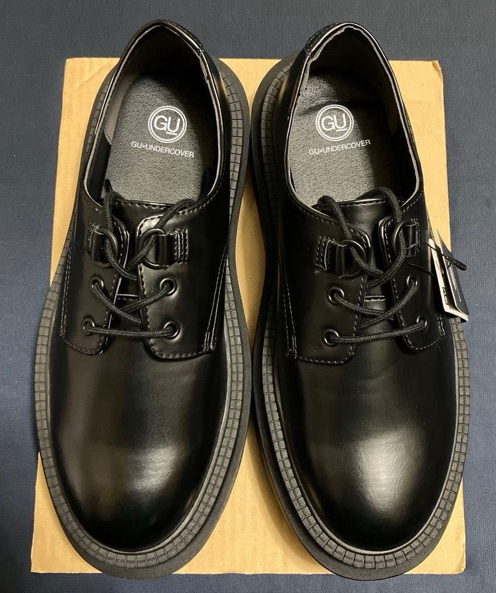 GU×UNDERCOVER チャンキーソールプレーントゥシューズ 厚底 GU×UNDERCOVER チャンキーソールプレーントゥシューズ 厚底