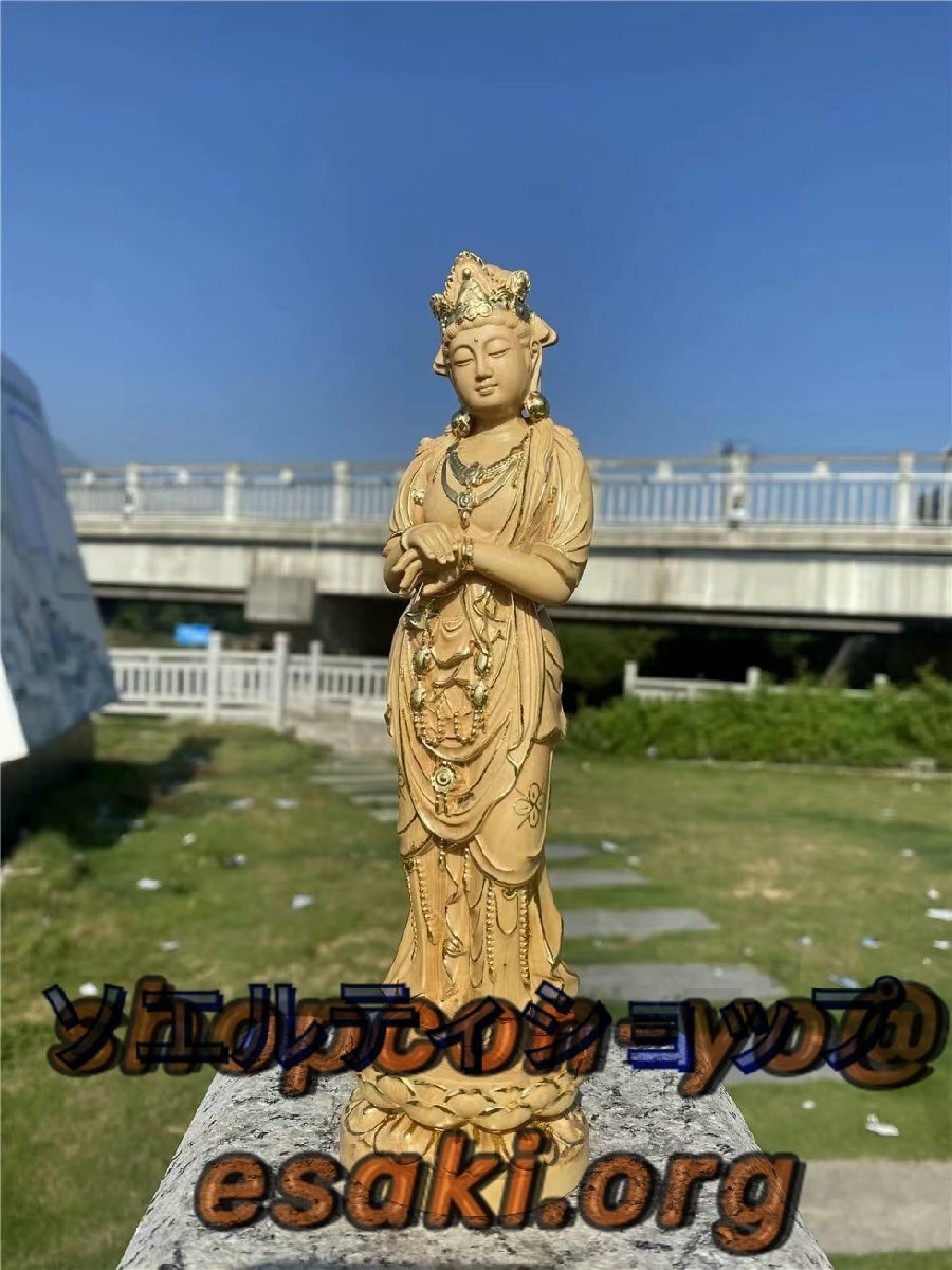 仏像 吉祥天 立像 真鍮 総高18cm 内部収納あり 経文入れ 富の 仏像 吉祥天 立像 真鍮 総高18cm 内部収納あり 経文入れ 富の