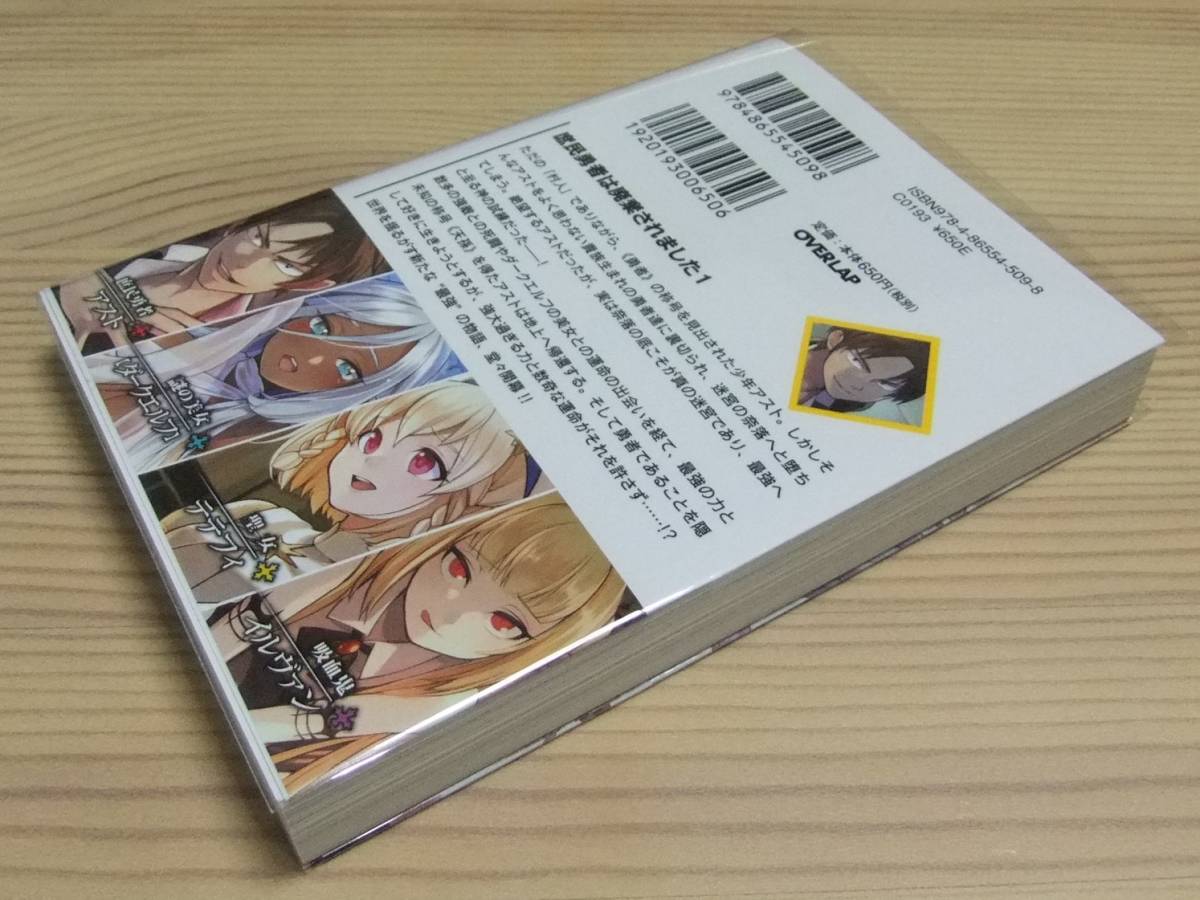 未読美品】庶民勇者は廃棄されました 1巻 メロンブックス特典