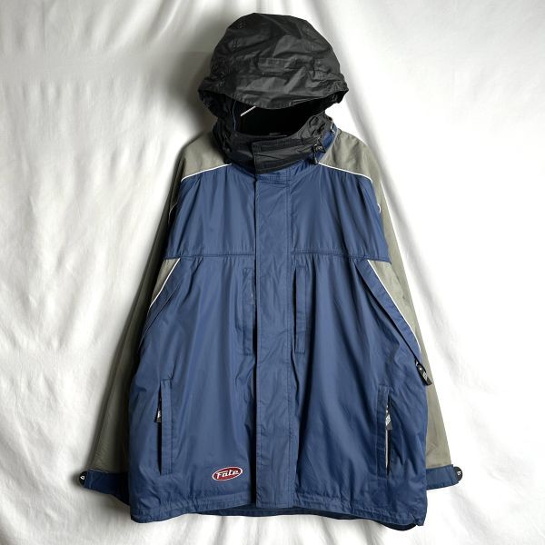 00s FATE コーティング ナイロン ジャケット XL ビッグサイズ 00s FATE コーティング ナイロン ジャケット XL ビッグサイズ