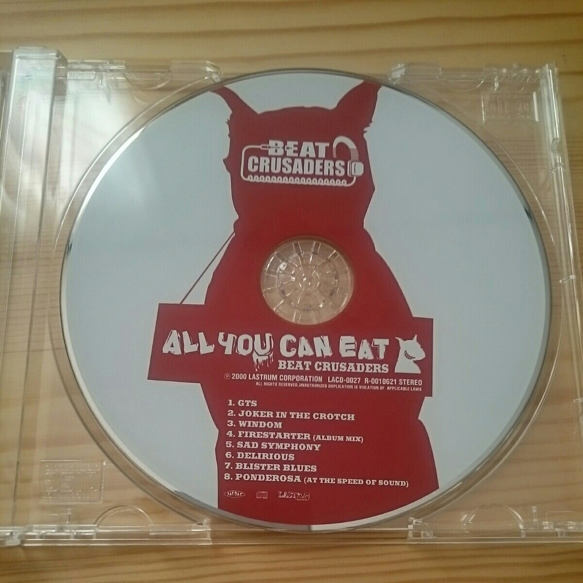 ☆帯付き☆ BEAT CRUSADERS／ALL YOU CAN EAT／CD／紙ケースあり_画像6