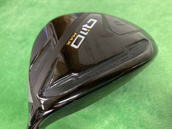 【中古】テーラーメイド Qi10 MAX レディース フェアウェイウッド 5W 19度 ELDIO TM40 フレックスL (ヘッドカバーなし)