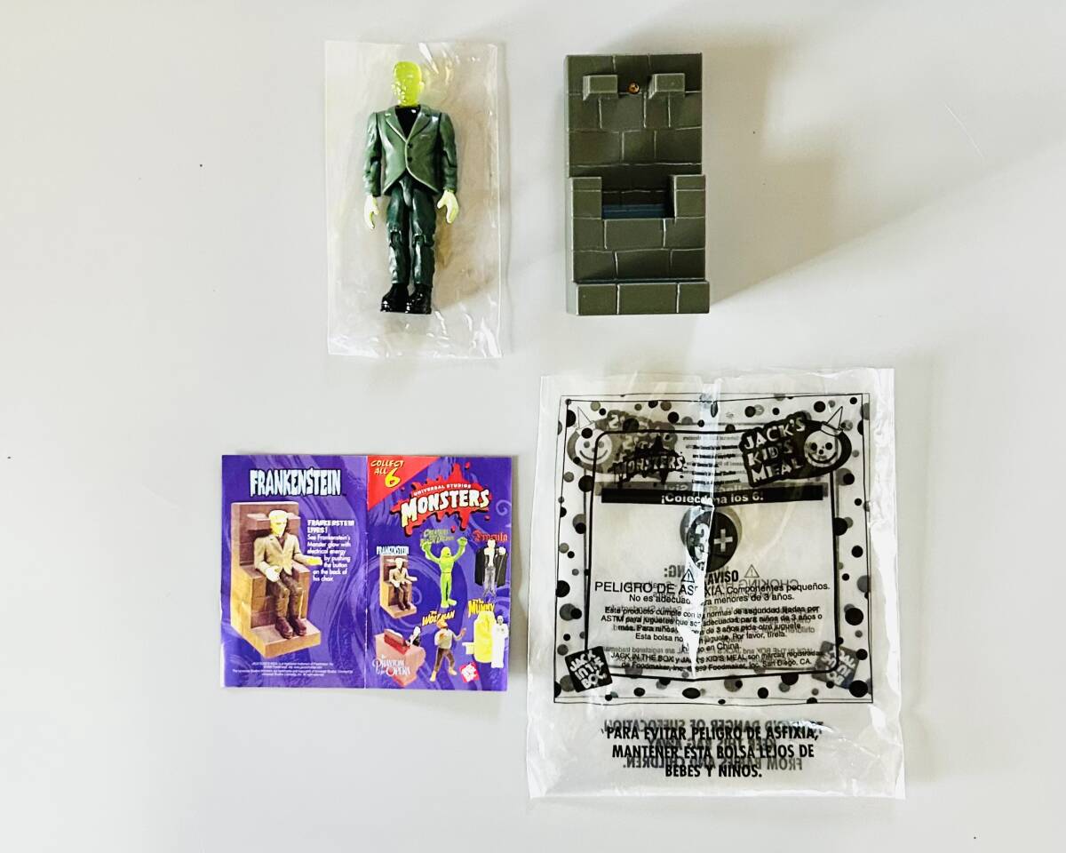 6800円 JACK IN THE BOX「UNIVERSAL STUDIOS MONSTERS」全6種 6800円 JACK IN THE BOX「UNIVERSAL STUDIOS MONSTERS」全6種
