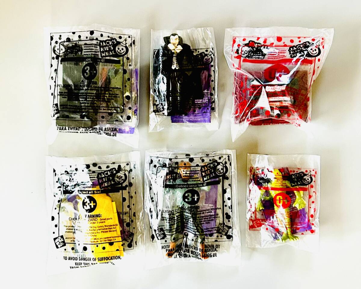 6800円 JACK IN THE BOX「UNIVERSAL STUDIOS MONSTERS」全6種 6800円 JACK IN THE BOX「UNIVERSAL STUDIOS MONSTERS」全6種