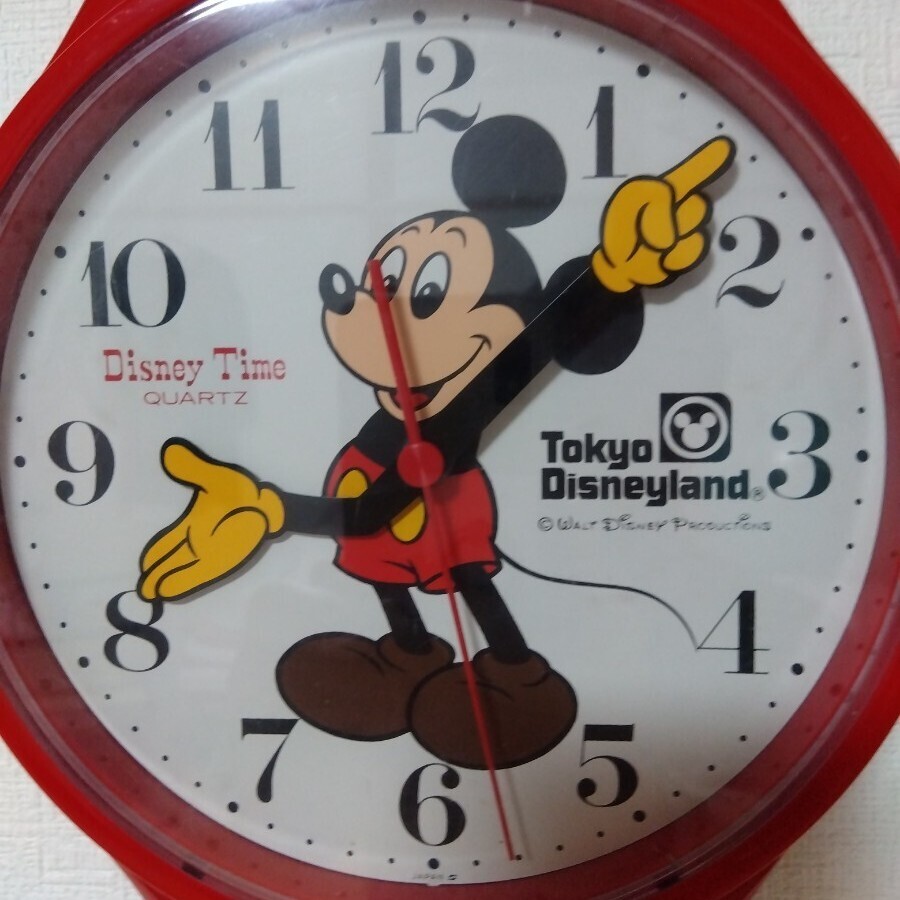 ディズニー ミッキーマウス 腕時計型掛け時計 TokyoDisneyRand ディズニー ミッキーマウス 腕時計型掛け時計 TokyoDisneyRand