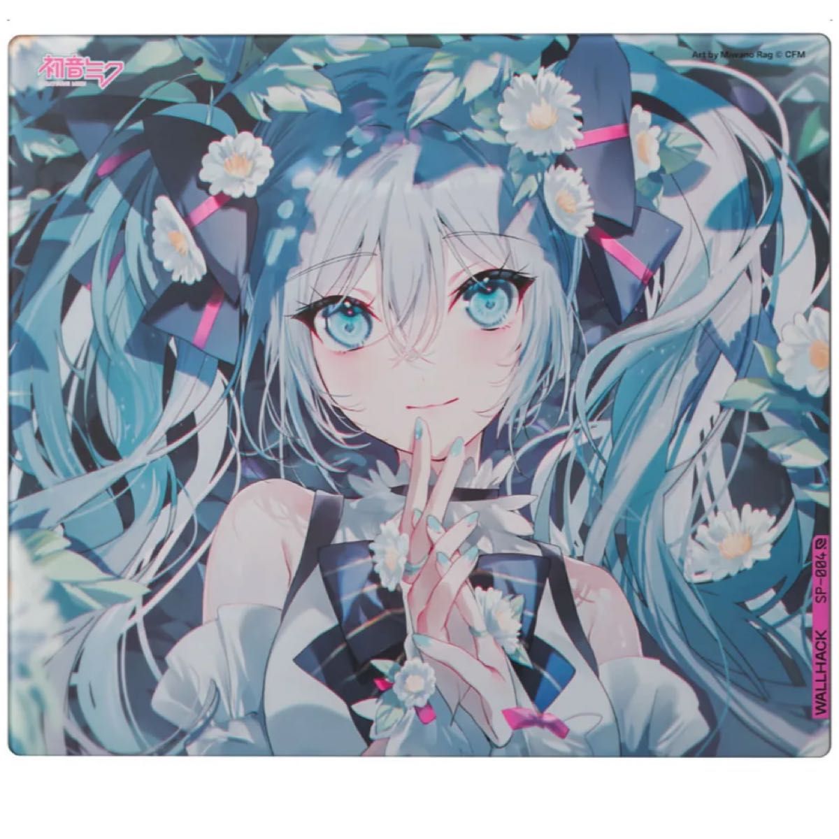 Wallhack ガラスパッド SP-004 Hatsune Miku ゲーミングマウス Wallhack ガラスパッド SP-004 Hatsune Miku ゲーミングマウス