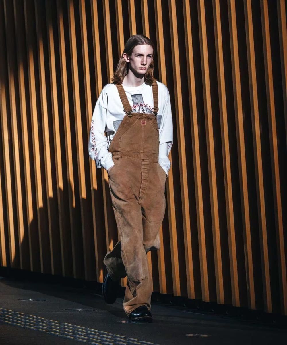 SAINT MICHAEL/セント マイケル/OVERALL/DOUBLE KNEE/BEIGE SAINT MICHAEL/セント マイケル/OVERALL/DOUBLE KNEE/BEIGE