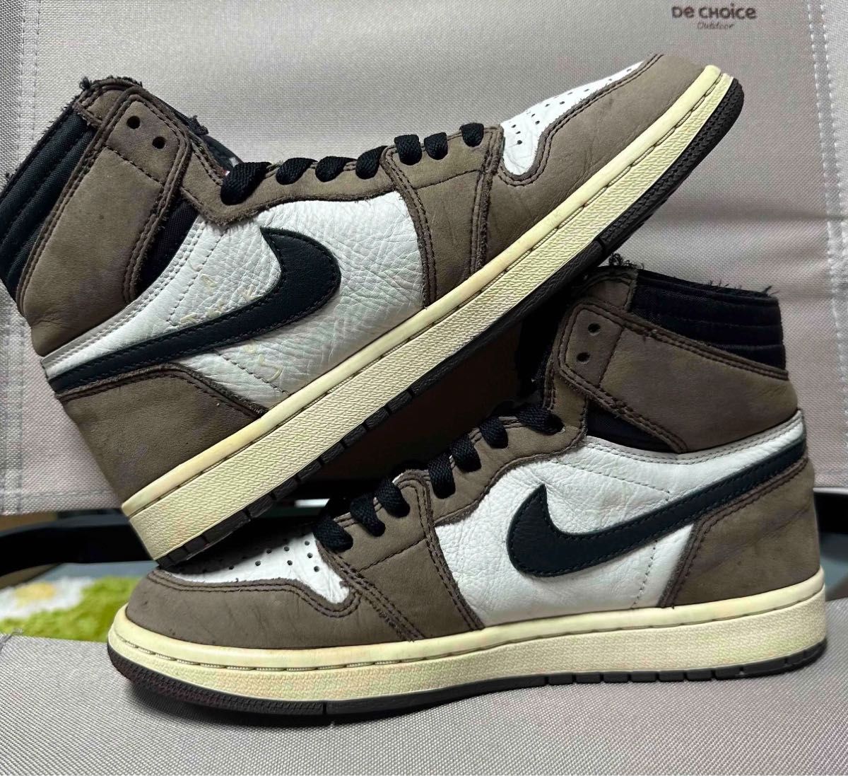 Travis Scott × Nike Air Jordan 1 Retro High OG TS SP Dark Travis Scott × Nike Air Jordan 1 Retro High OG TS SP Dark