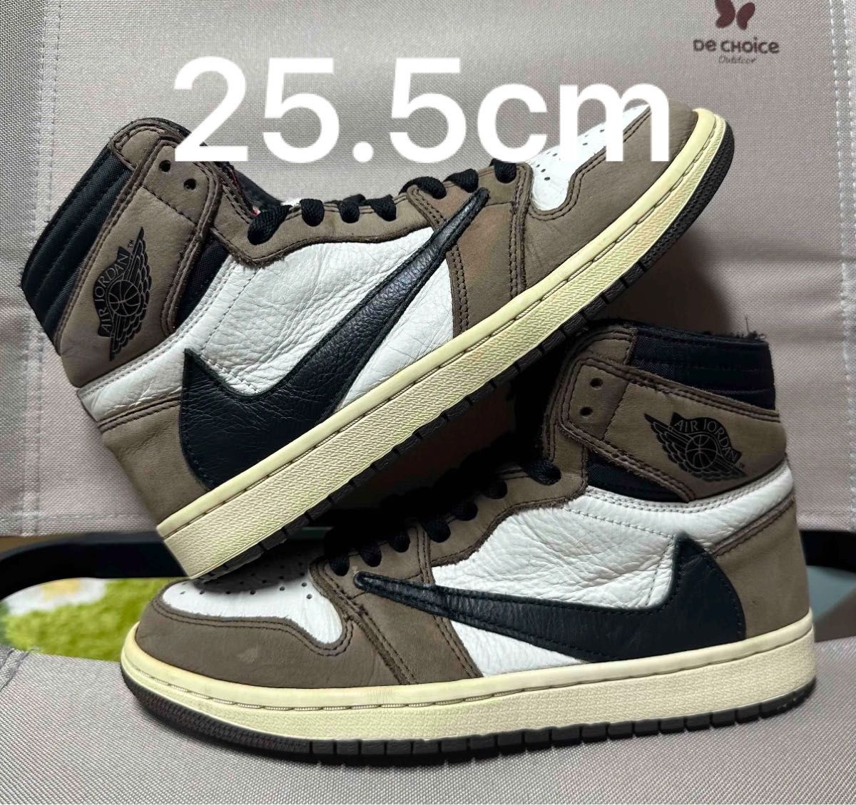 Travis Scott × Nike Air Jordan 1 Retro High OG TS SP Dark Travis Scott × Nike Air Jordan 1 Retro High OG TS SP Dark