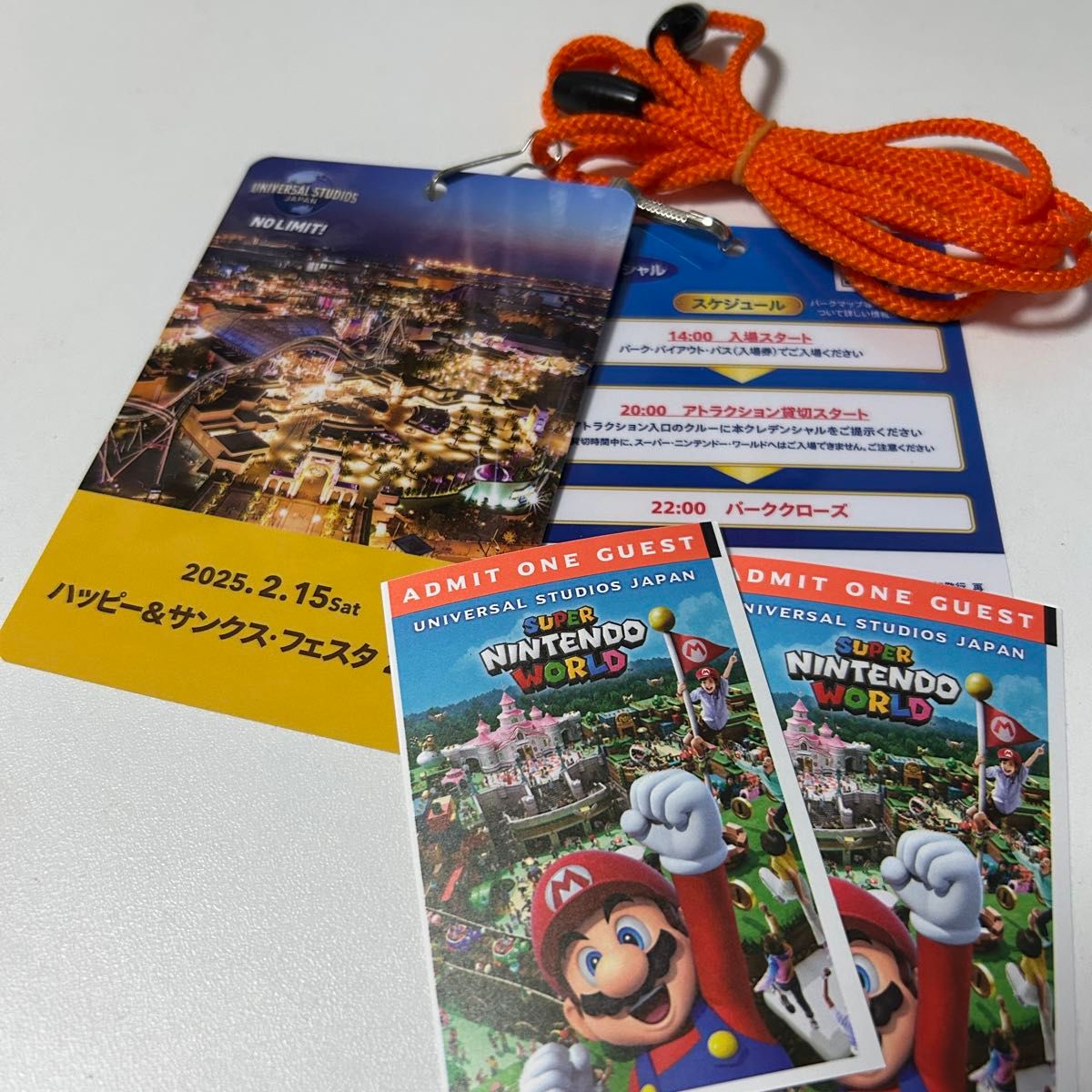 USJ ハッピー&サンクス・フェスタ2025 2月15日 貸切イベント 2 USJ ハッピー&サンクス・フェスタ2025 2月15日 貸切イベント 2