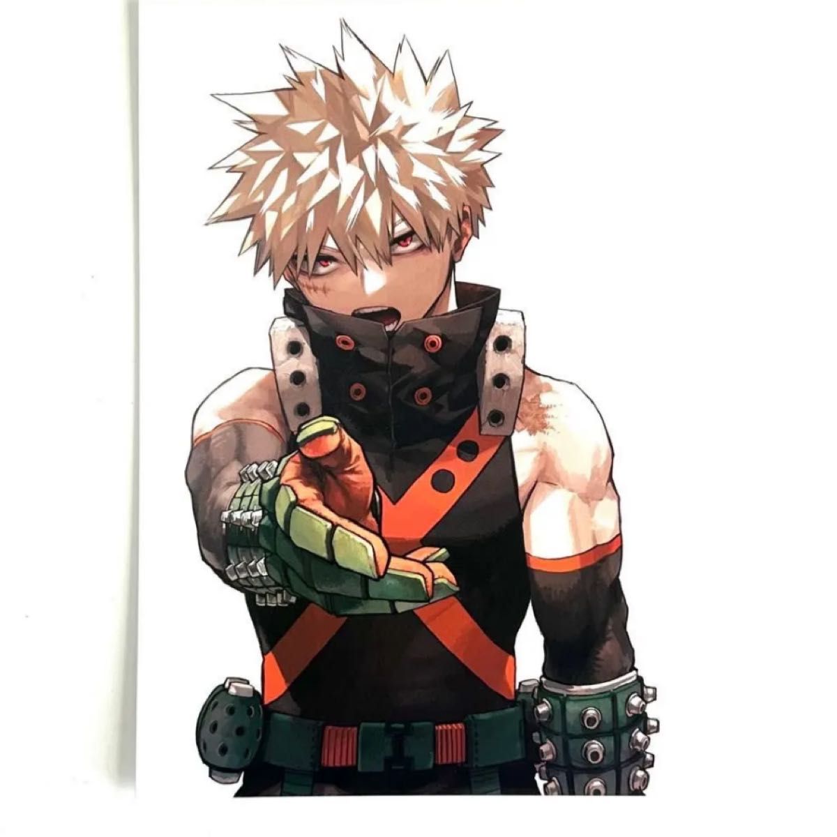 爆豪勝己】 僕のヒーローアカデミア 42巻 特典イラストカード 爆豪勝己】 僕のヒーローアカデミア 42巻 特典イラストカード