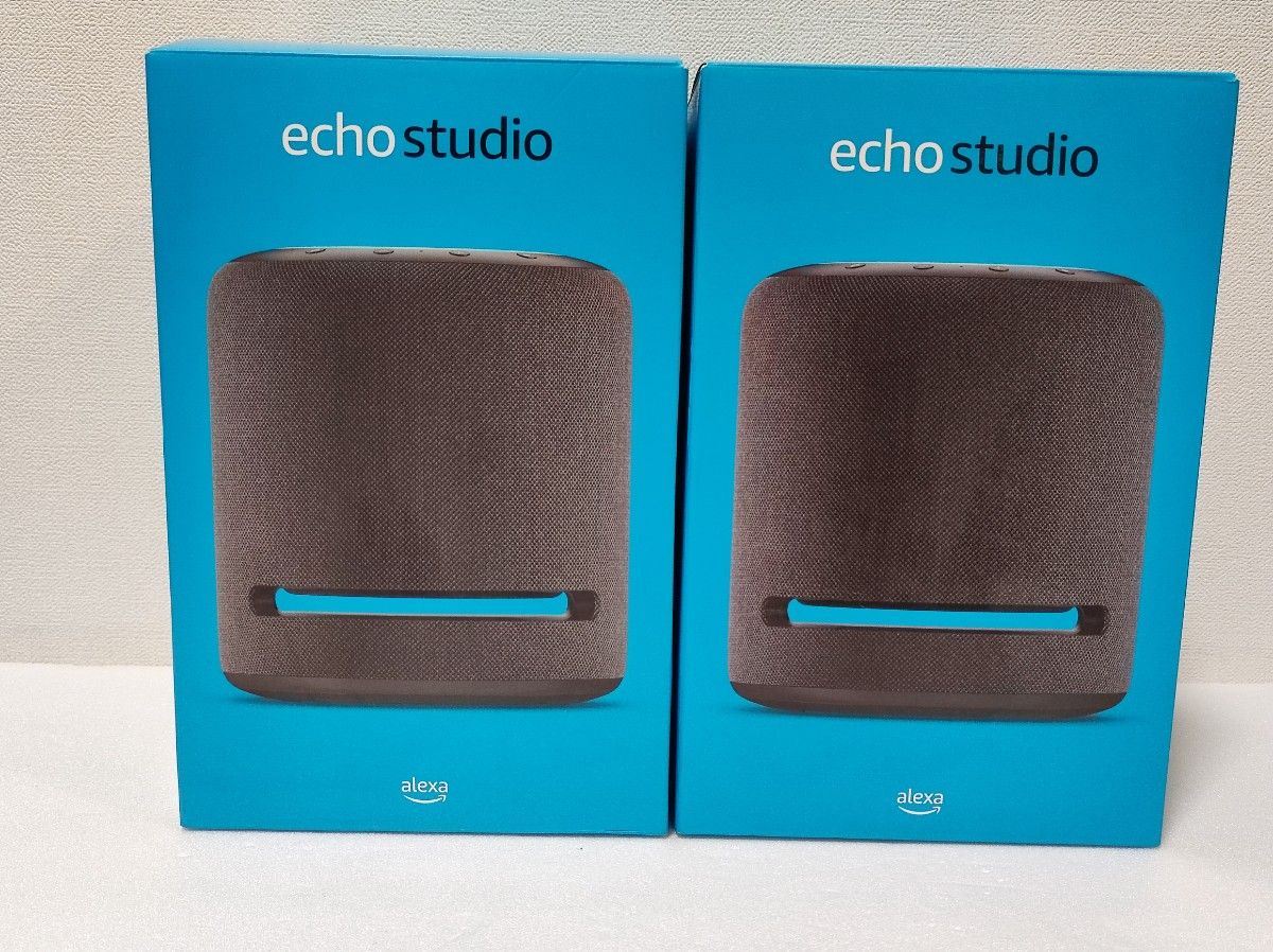 美品Amazon Echo Studio チャコール 高音質スマートスピーカー 美品Amazon Echo Studio チャコール 高音質スマートスピーカー