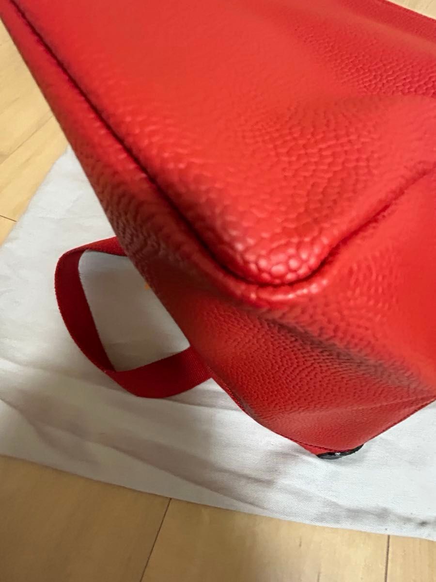 エルベシャプリエ 707gp 舟型トートM パプリカ Herve Chapelier エルベシャプリエ 707gp 舟型トートM パプリカ Herve Chapelier