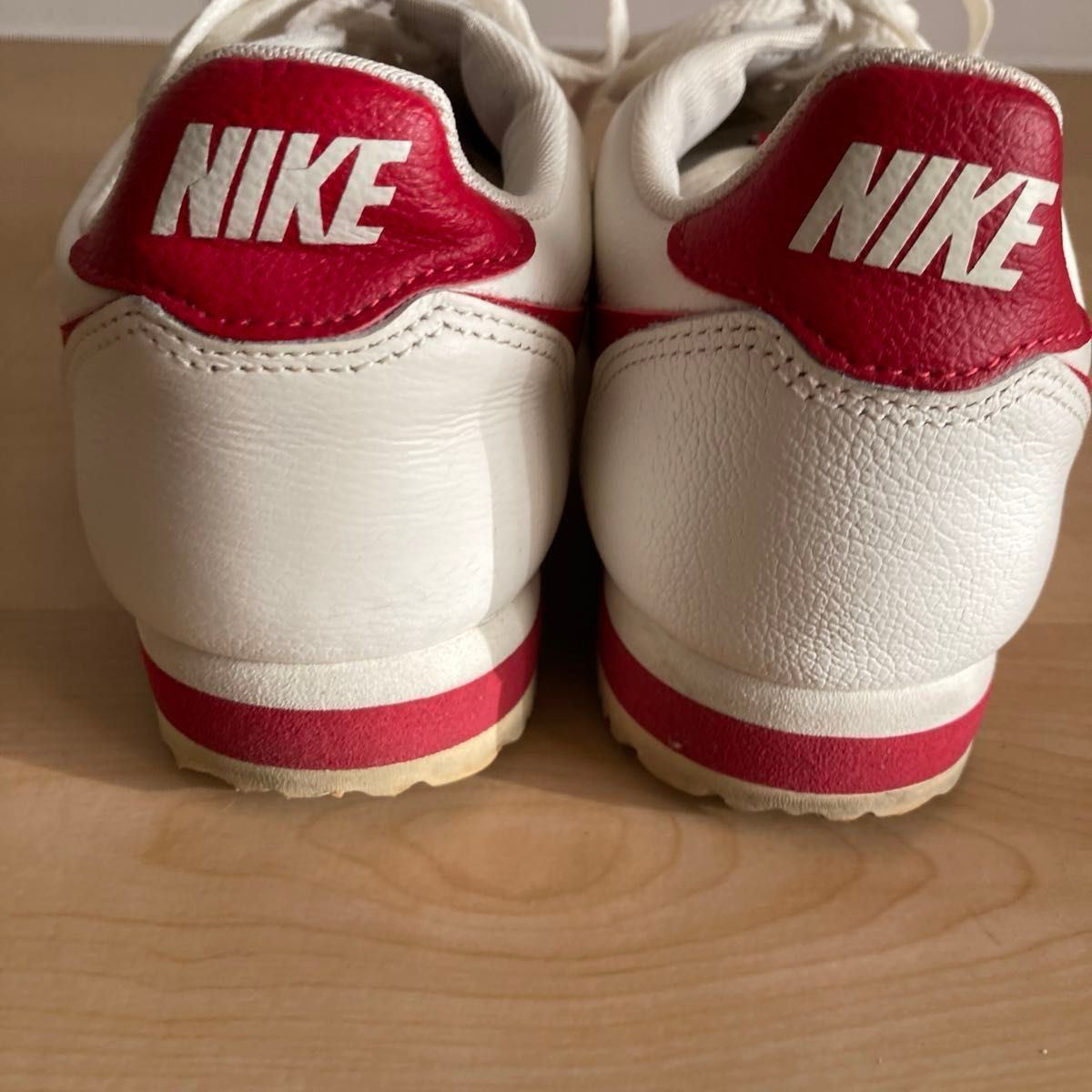 美品】NIKE クラシック コルテッツ レザー 赤 レッド ホワイト 美品】NIKE クラシック コルテッツ レザー 赤 レッド ホワイト