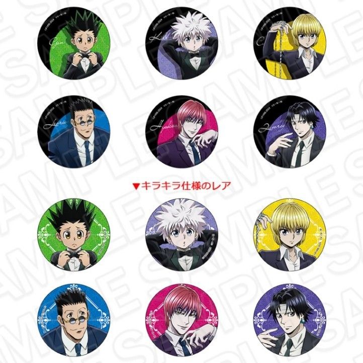ジャンプフェスタ2025 ザッキャラ HUNTERxHUNTER カンバッジ ジャンプフェスタ2025 ザッキャラ HUNTERxHUNTER カンバッジ