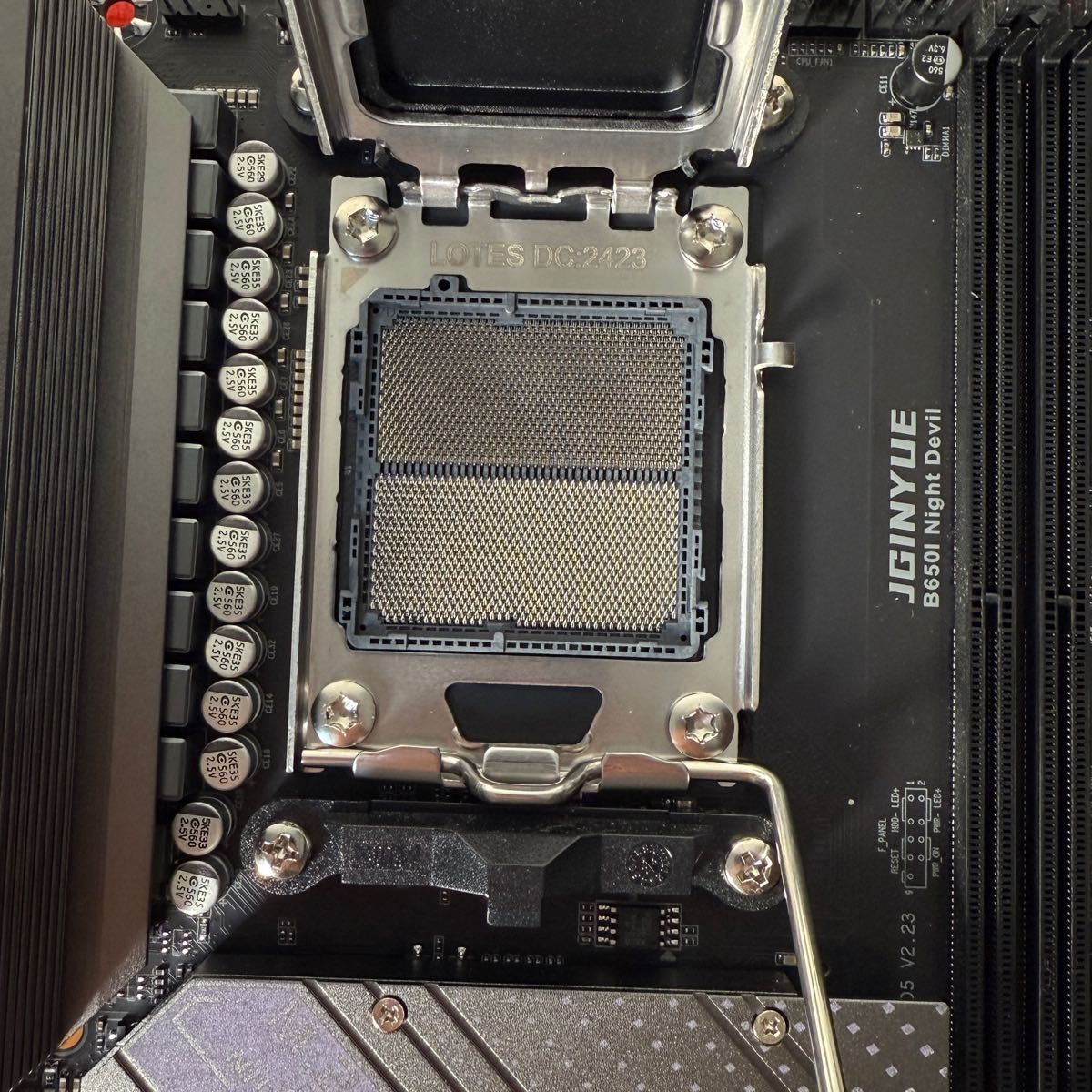 JGINYUE B650i Night Devil AM5ソケット B650 mini itx JGINYUE B650i Night Devil AM5ソケット B650 mini itx