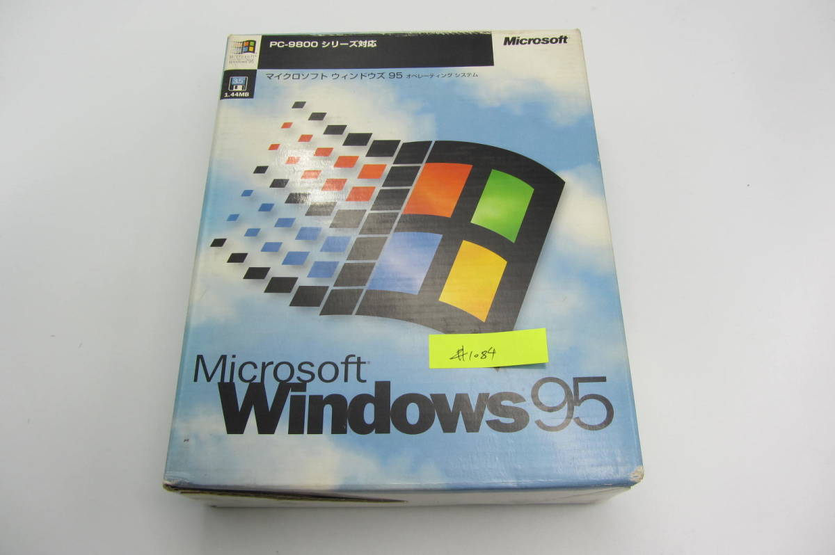  free shipping / cheap #1084 used Microsoft Windows 95 PC-9800 series FPP rare * license attaching 