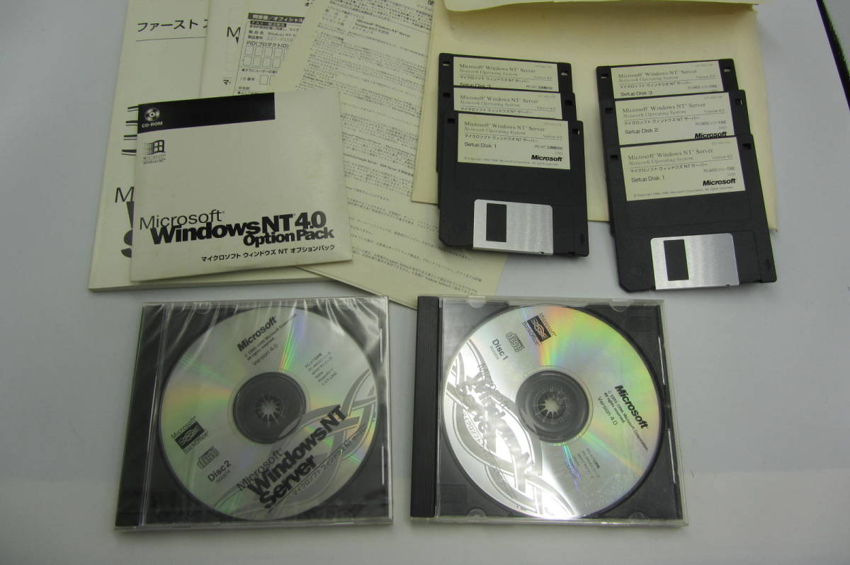 送料無料/格安　#1085 中古 Microsoft Windows NT Server Version 4.0 5クライアントアクセスライセンス付き winnt サーバーOS_画像4