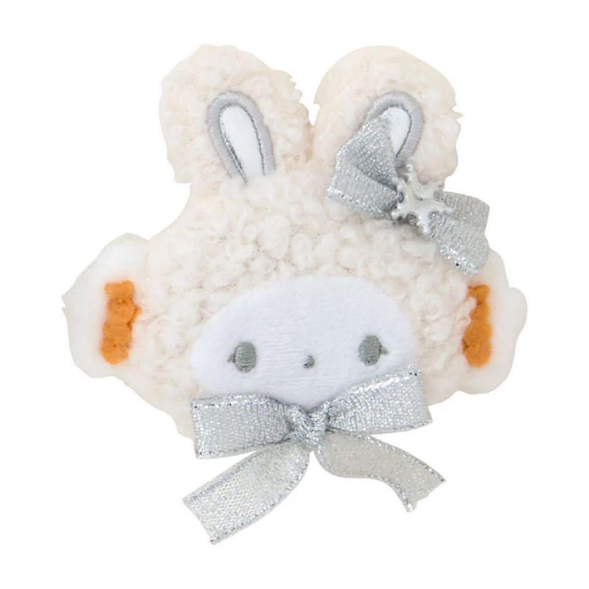 新品 サンリオ シークレットヘアクリップ ふわふわスノー