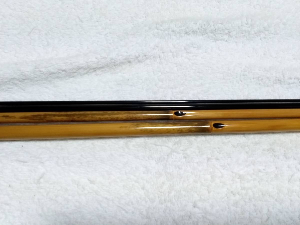 紀州竹竿 源竿師 名匠 13尺 超美品です。 紀州竹竿 源竿師 名匠 13尺 超美品です。