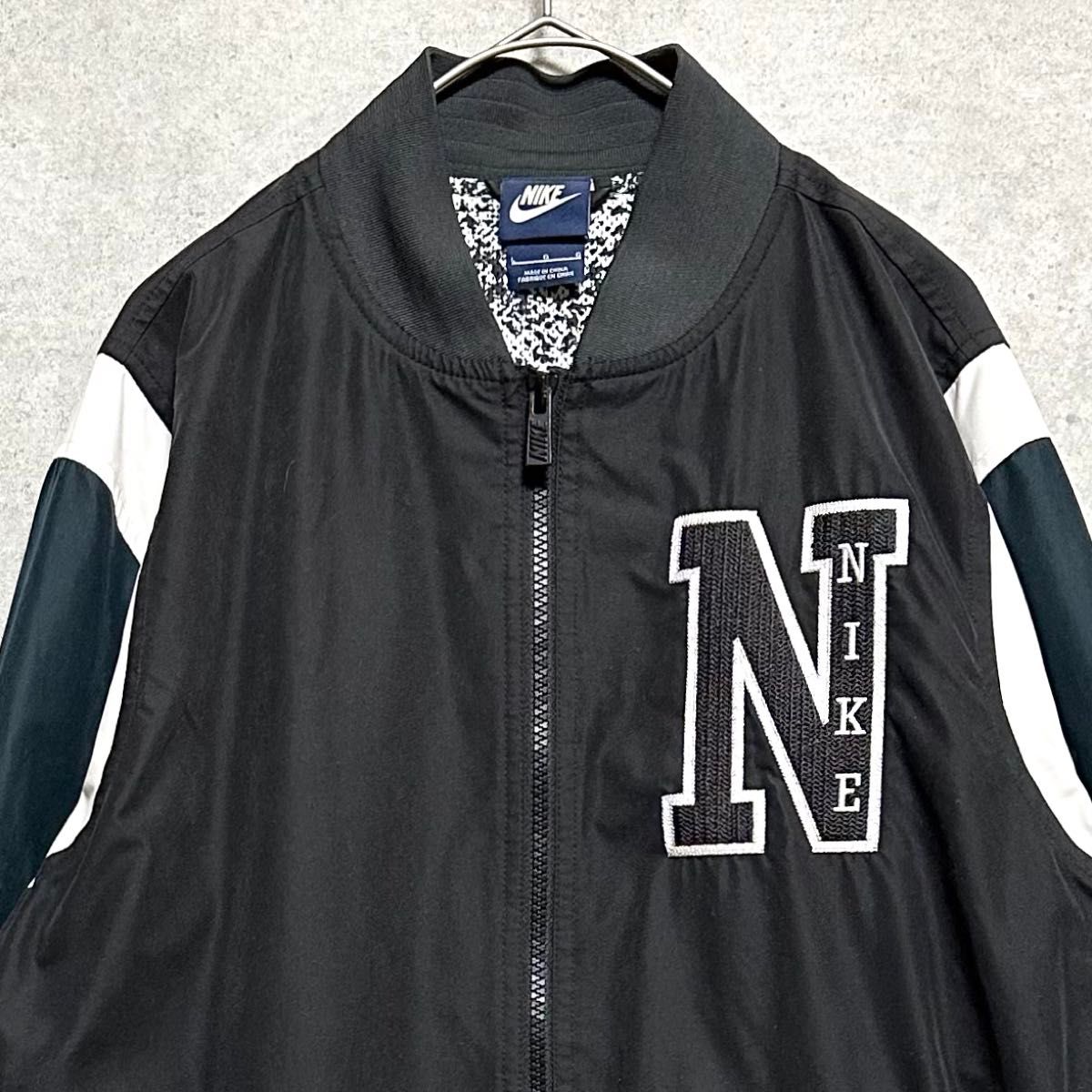 NIKE ナイキ カレッジ Nロゴ ワッペン スタジャン スカジャン NIKE ナイキ カレッジ Nロゴ ワッペン スタジャン スカジャン