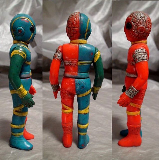 人造人間キカイダー ⑤ 当時物 タカトク 怪人ロボット ソフビ 人造人間キカイダー ⑤ 当時物 タカトク 怪人ロボット ソフビ