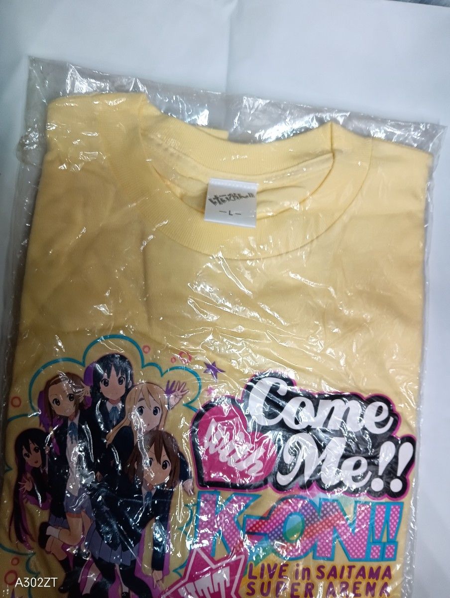 新品未開封】 けいおん Come with Me ライブTシャツ Tシャツ 新品未開封】 けいおん Come with Me ライブTシャツ Tシャツ