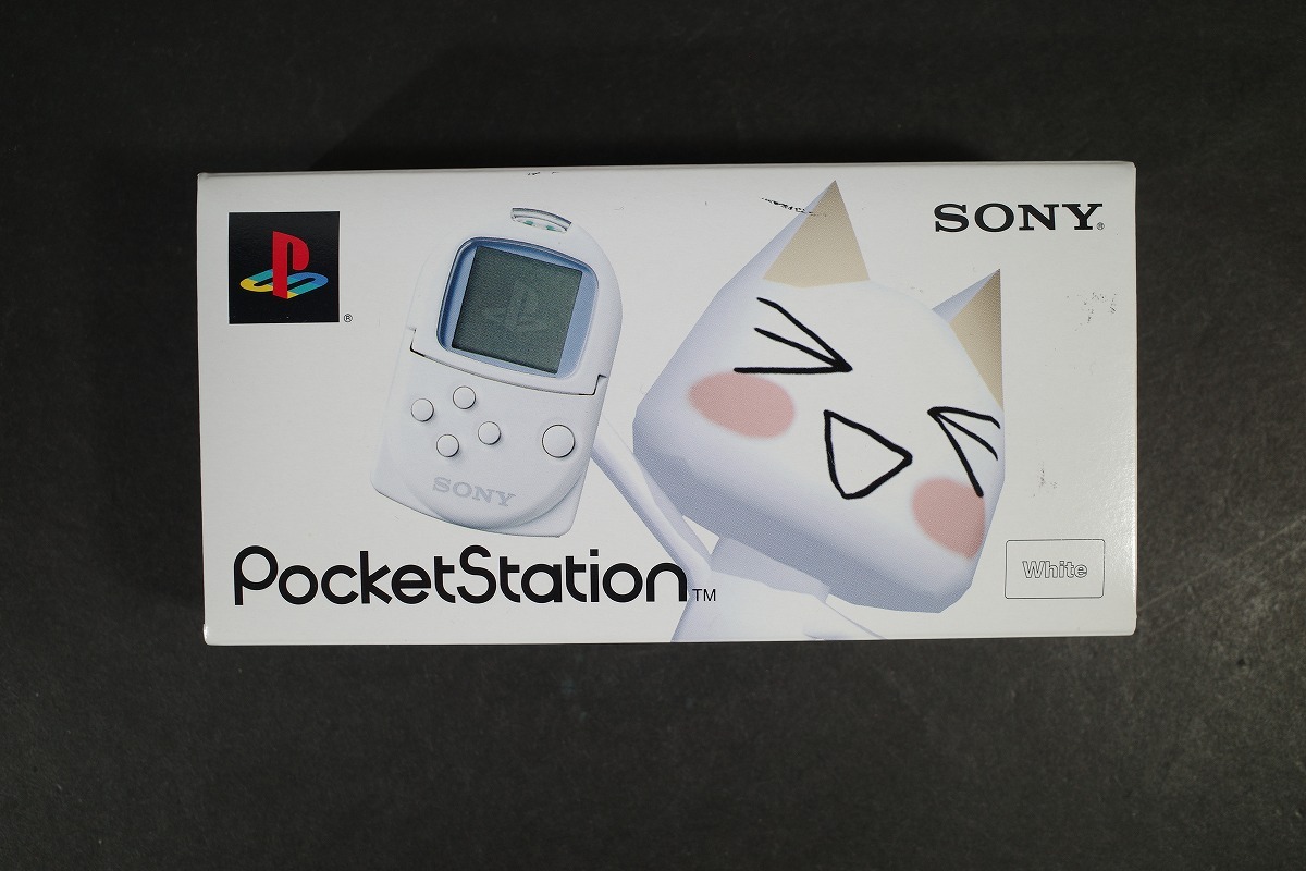 未使用 【プレイステーション】SONY ポケットステーション/ホワイト SCPH-4000 ポケステ