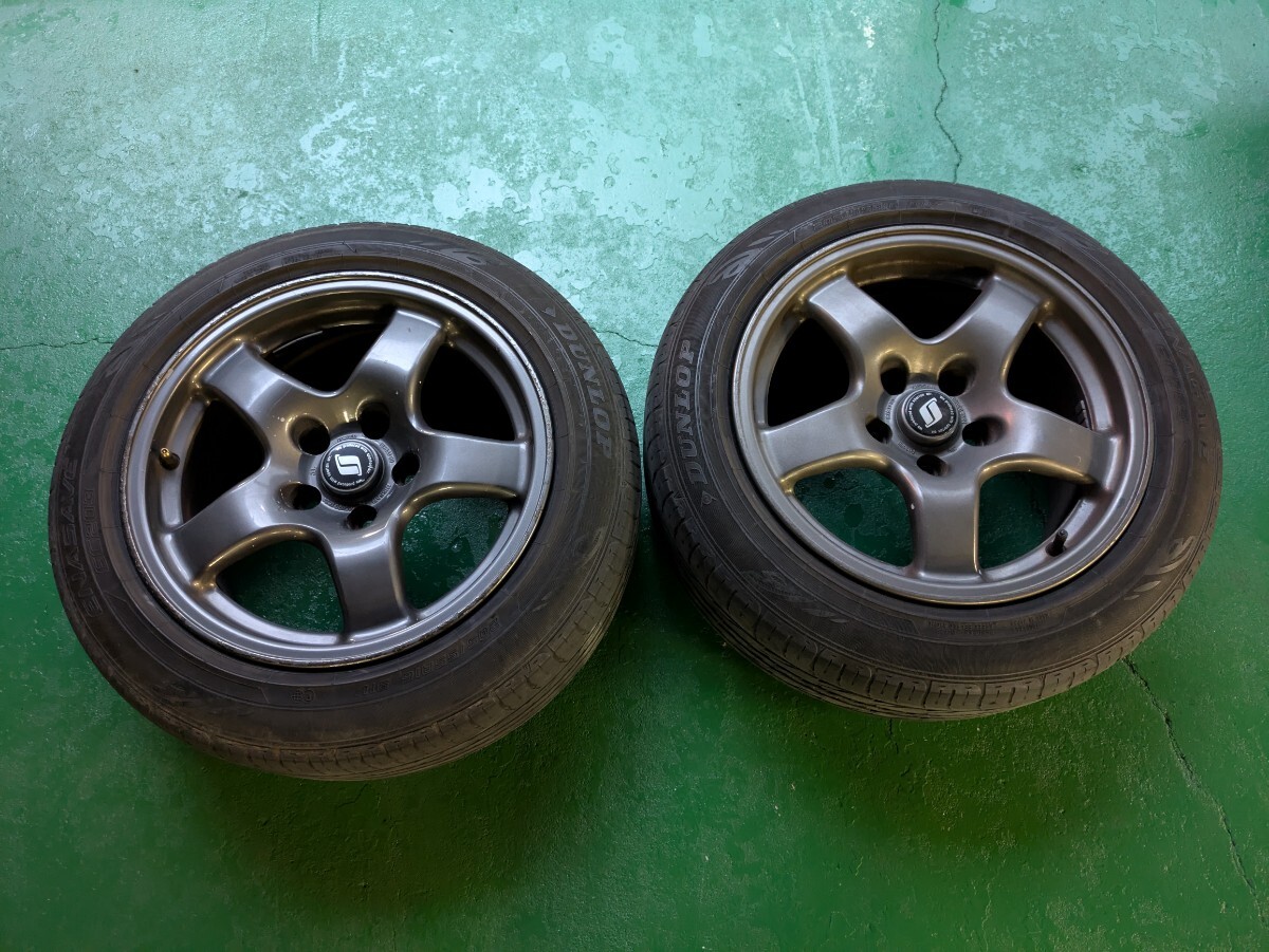 着払) 日産 R32 GTR 純正ホイール 16X8JJ 行き交う 30 タイヤ付 2本 着払) 日産 R32 GTR 純正ホイール 16X8JJ 行き交う 30 タイヤ付 2本