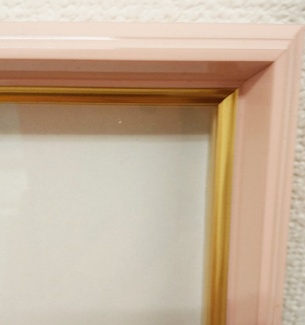  акварельная живопись для рама Y 8×9 розовый не использовался товары долгосрочного хранения остаток 1 шт . стал!