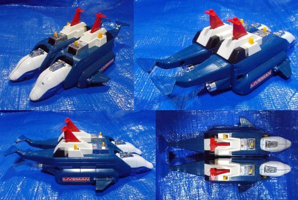 箱付 DX超合金 超獣合体 ライブロボ 超獣戦隊ライブマン 1988年 箱付 DX超合金 超獣合体 ライブロボ 超獣戦隊ライブマン 1988年