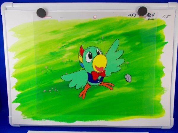 セル画 レイアウト 背景付 しましまとらのしまじろう 空野とりっ セル画 レイアウト 背景付 しましまとらのしまじろう 空野とりっ