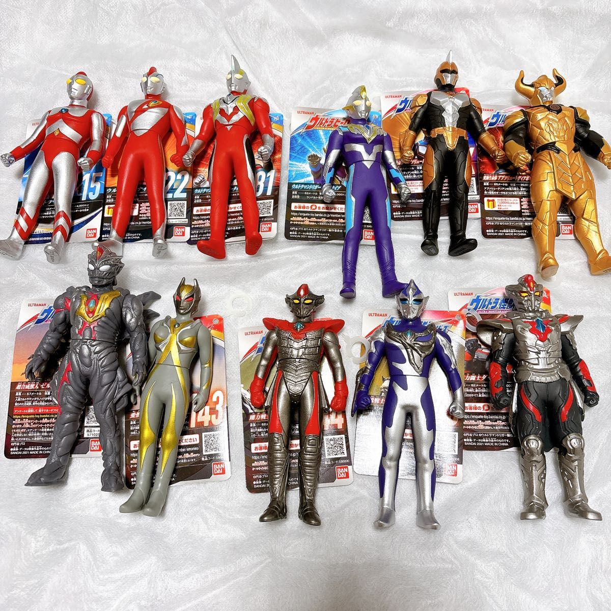 ウルトラヒーロー&怪獣シリーズ ソフビ まとめ売り 11種類 ウルトラヒーロー&怪獣シリーズ ソフビ まとめ売り 11種類