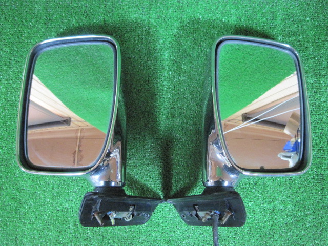  Daihatsu Move L910S / L900S door mirror left right set used plating 5 pin manual retractable heater 4257