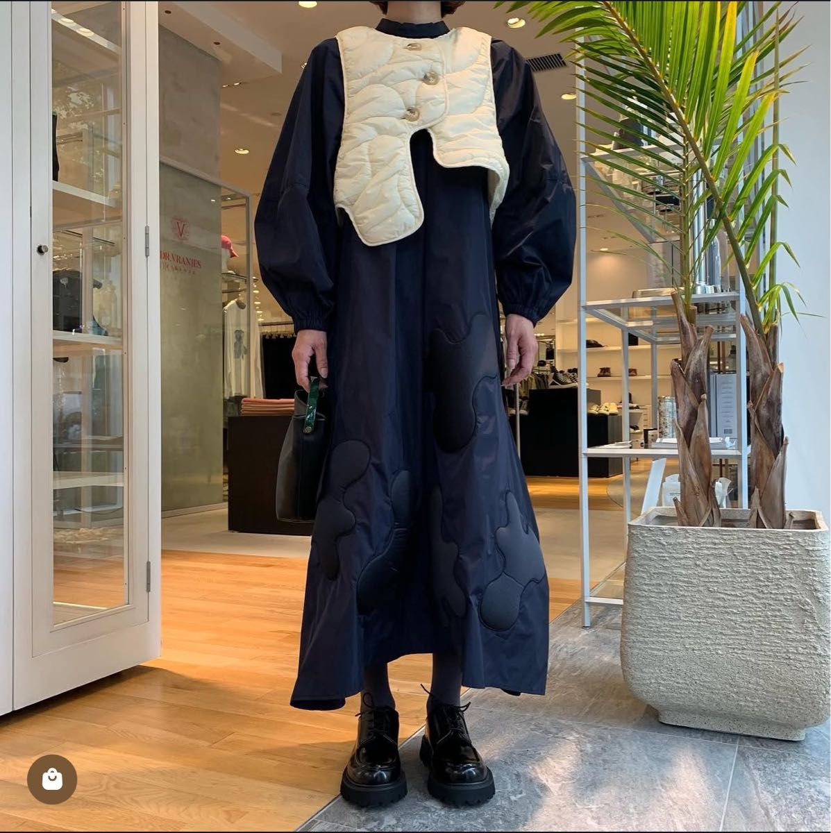 未使用近 エンフォルド DEFORM-MOTIF DRESS ネイビー|Yahoo 未使用近 エンフォルド DEFORM-MOTIF DRESS ネイビー|Yahoo