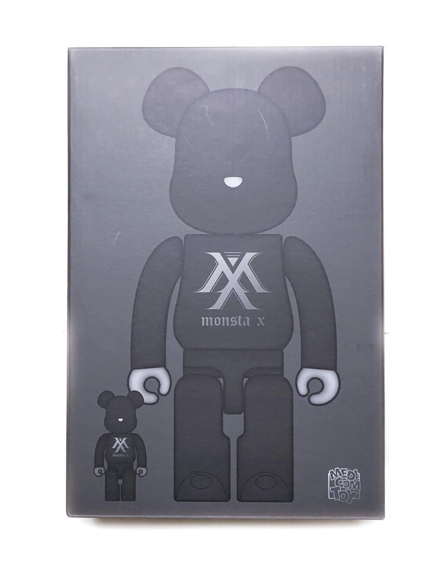 女性が喜ぶ♪ モバイル会員限定 MONSTA X 400% ベアブリック 未使用