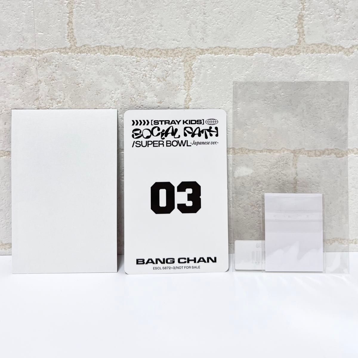 Straykids スキズ socialpath ソシャパ 封入トレカ B盤 IDフォト Straykids スキズ socialpath ソシャパ 封入トレカ B盤 IDフォト