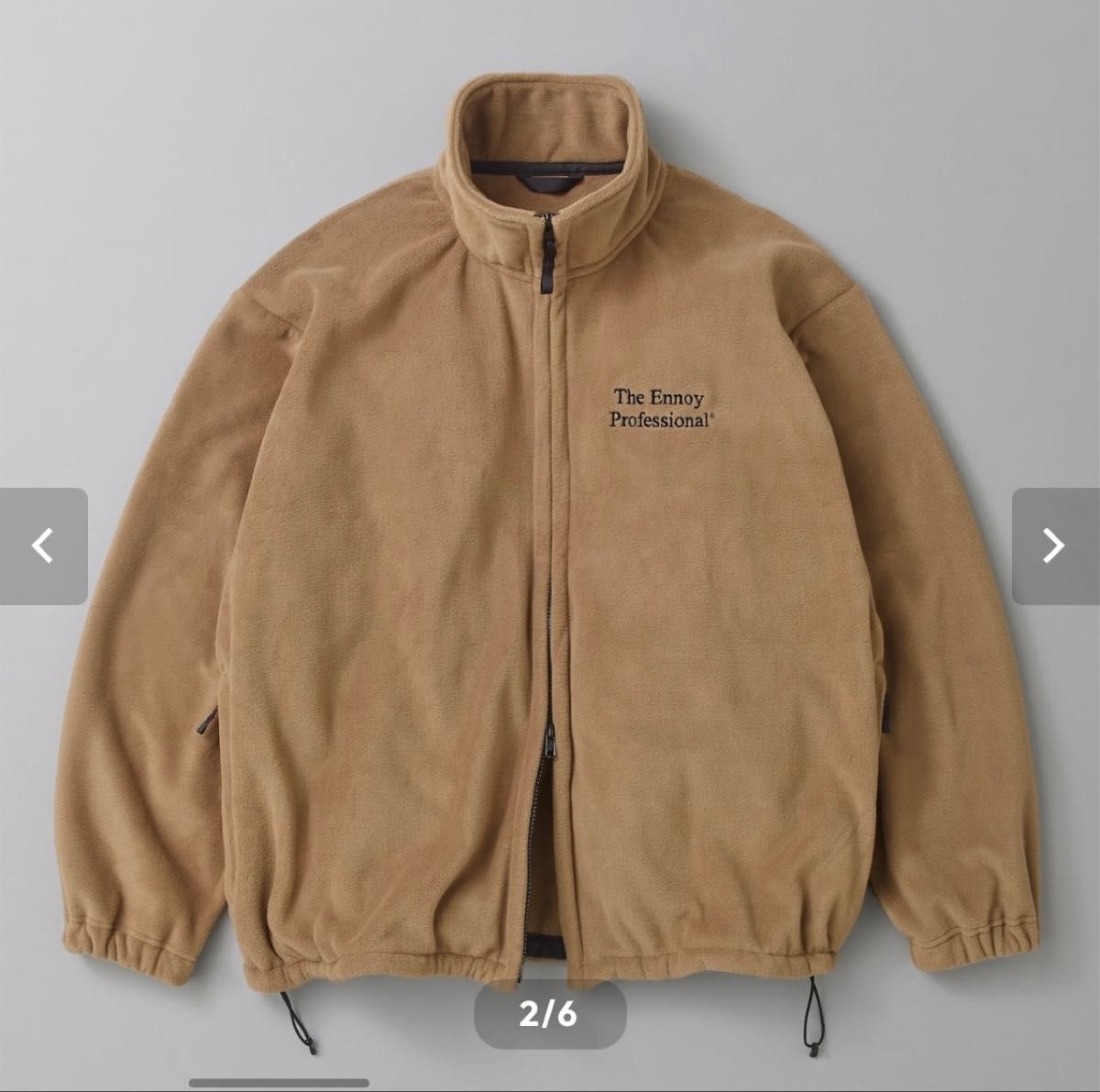ENNOY POLARTEC FLEECE SET UP Lサイズ(CAMEL) エンノイ ENNOY POLARTEC FLEECE SET UP Lサイズ(CAMEL) エンノイ