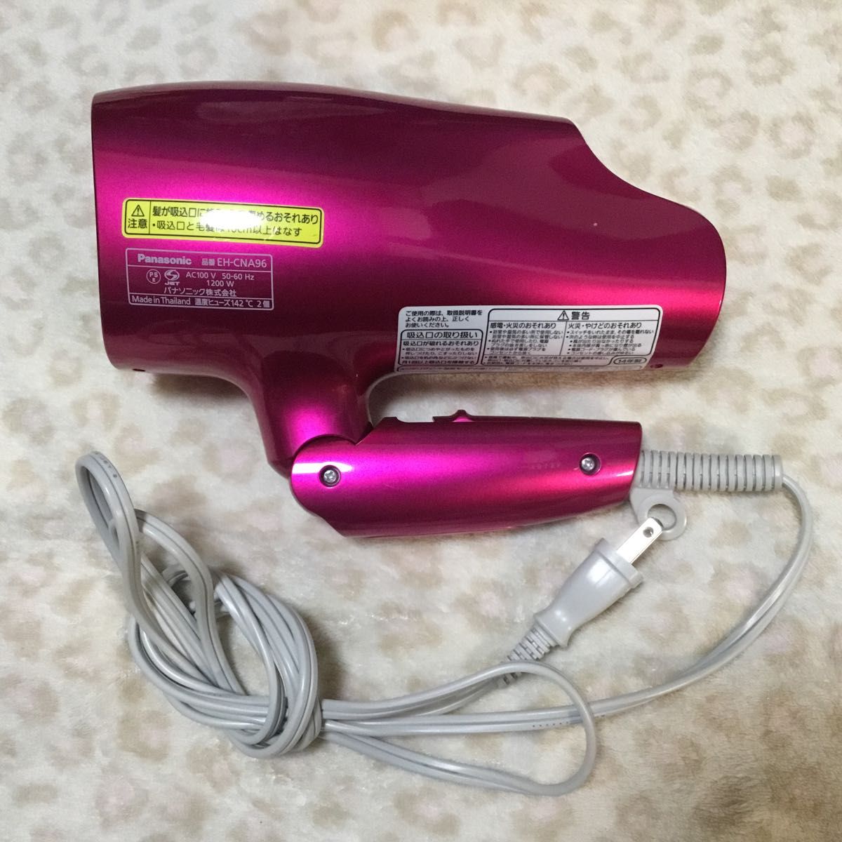 Panasonic ナノケア EH-CNA96 ヘアドライヤー 2014年製 冷風のみ Panasonic ナノケア EH-CNA96 ヘアドライヤー 2014年製 冷風のみ