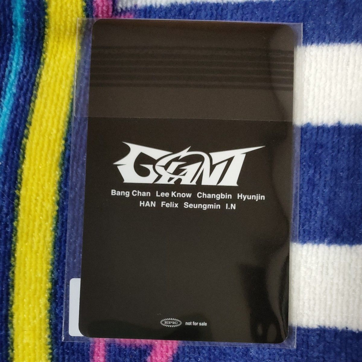 Stray Kids 【 GIANT 】 ソニミュ 400名限定 ラキドロ フォト Stray Kids 【 GIANT 】 ソニミュ 400名限定 ラキドロ フォト