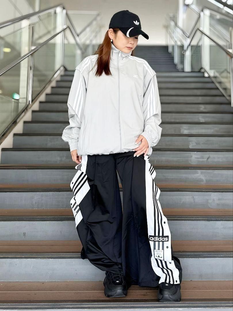 新品 adidas 黒 3XL ADILENIUMアディブレイクワイドパンツ 新品 adidas 黒 3XL ADILENIUMアディブレイクワイドパンツ
