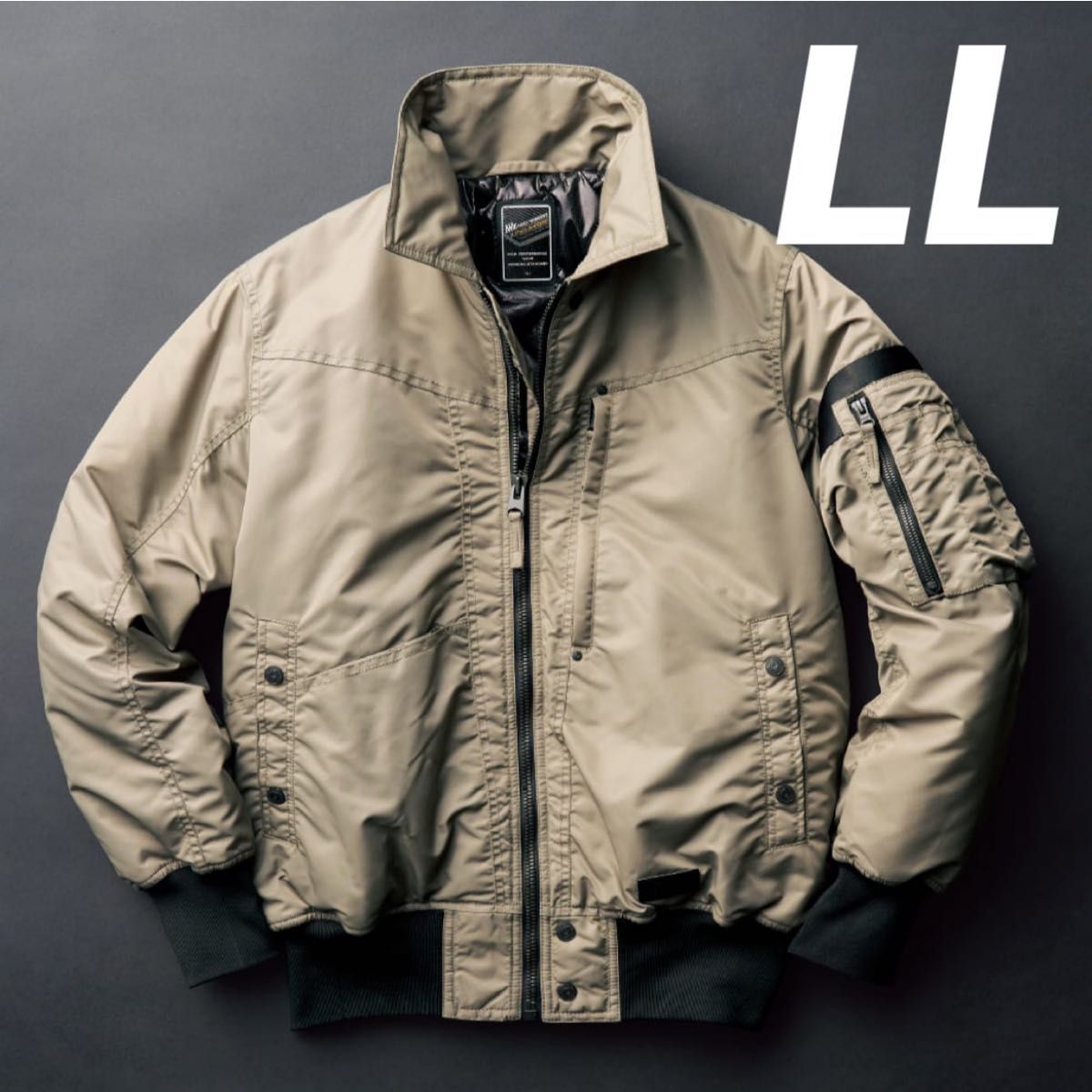 ワークマン × ネクストワーカーズ プロコア(R)スタンドジャケット LL メタリックオーカー NEXT WORKERZ ワークマン × ネクストワーカーズ プロコア(R)スタンドジャケット LL メタリックオーカー NEXT WORKERZ